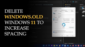 Windows 11 | Delete Windows.old Windows 11 Official Version (2022)