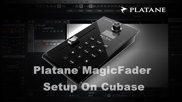 Platane MagicFader Setup On Cubase