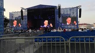 Andrea Bocelli, Aida Garifullina, Zara- Time To Say Goodbye (Live 07.06.19, Saint Petersburg)