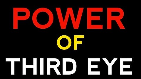 THIRD EYE ACTIVATION PRACTICAL PROGRAM