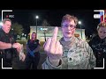 Drunk Commander Refuses to Exit Her BMW, Police Forces to Break | Karens Getting Arrested By Police