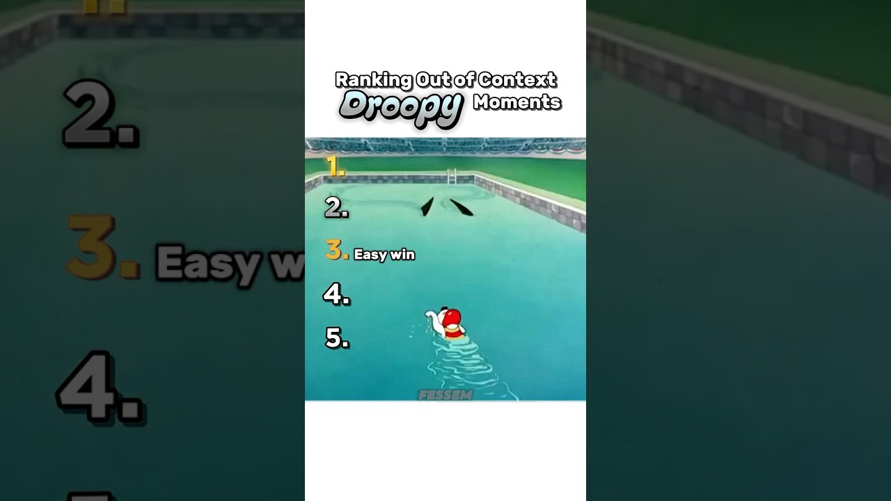 Ranking Out Of Context Droopy Moments- Old Cartoons