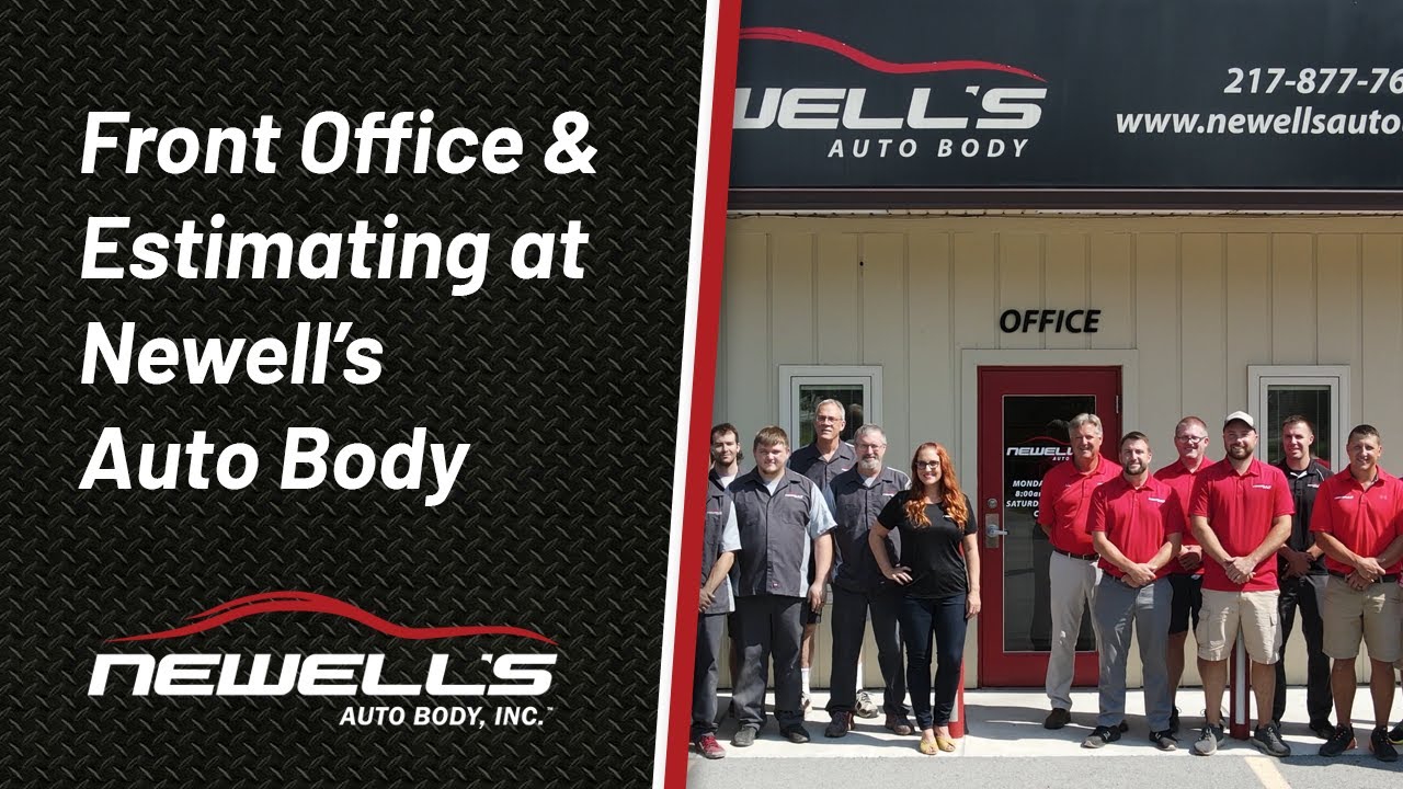 The Front Office & Estimating at Newell's Auto Body - YouTube