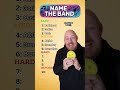 Can you name the band with just one song?! #music #trivia #challenge #nametheband #fyp