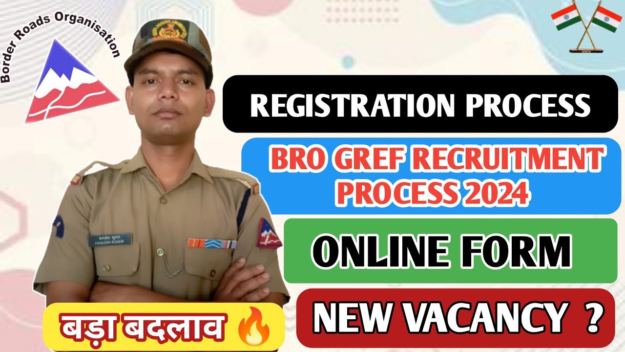 GREF RECRUITMENT 2024 | ONLINE FORM | VACANCY | REGISTRATION #bro #gref ...