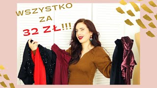 8 ubrań za 32 zł!!! | haul zakupowy