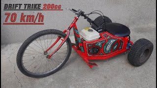 How to make a DRIFT TRIKE 200cc