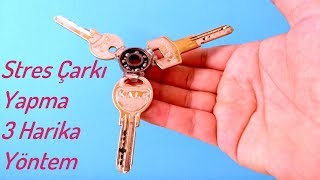3 Basit Stres Çarkı Yapma Yöntemi - 3 Diy Simple Sipinner Toys