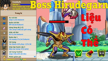 Ngọc Rồng Online - Cầm Ironsky8s Dạo Boss Hirudegarn Về Sự Tích Rớt Găng Thần Linh