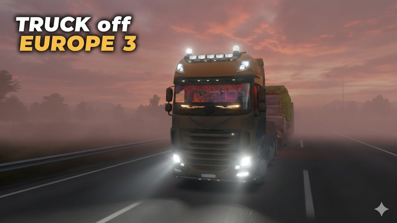 Heavy Cargo Delivery in Dense Fog 😱 | Truck Off Europe 3 #14 