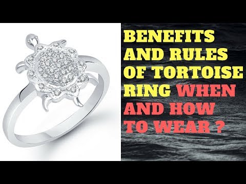 when to wear tortoise ring 🤔🤔and how to use it? - YouTube