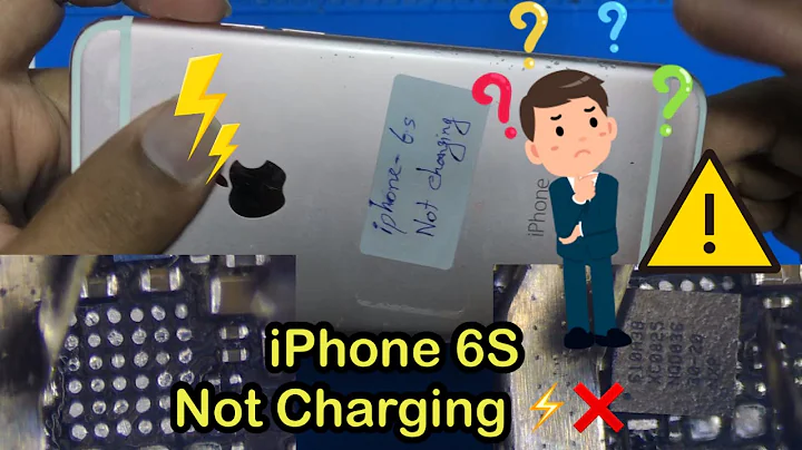 iPhone 6S Not Charging repair.Charging ic replacement