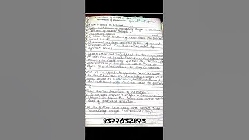 || Crpc :- Charge || Section 224 || Trial || Handwritten notes || #upapo #judiciary #rjs