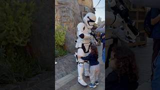 Oops! Toddler Confuses Stormtrooper for Daddy! 😂👶 #shorts #starwars