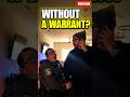 They Tried to Arrest Him Without Showing the Warrant #bodycam #police #shorts