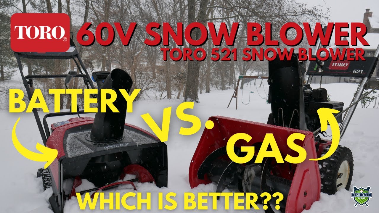 Toro® 60V Max Snow Blowers  Battery Powered Snow Blowers