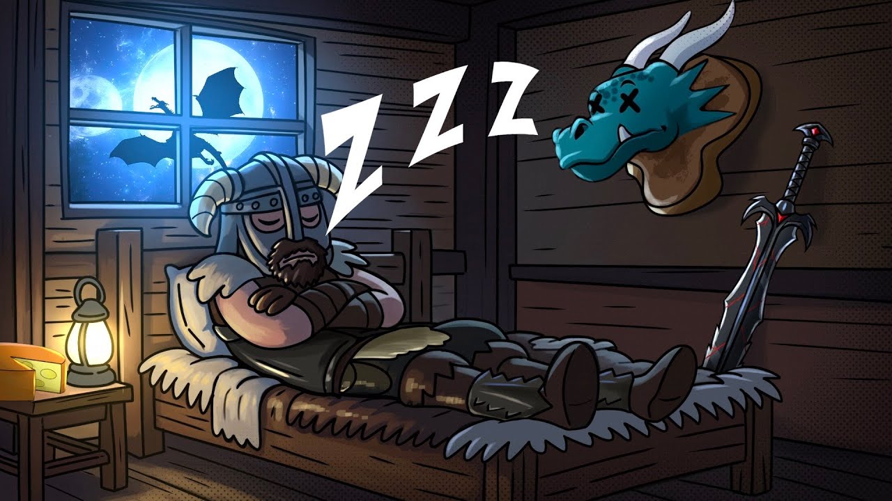 2 Stunden Skyrim Fakten zum Einschlafen