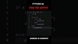 Only 1% Can Solve This Python Question! 🤔 #python #coding #programming #shorts