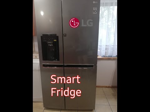 Smart lodówka LG GSJ470DIDV PREZENTACJA, OPINIA + aplikacja LG ThinQ