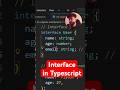 Interface in Typescript