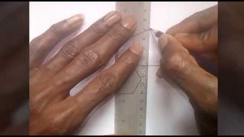 Development of frustum of a hexagonal prism (DEV/ )