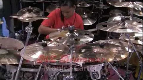 Soultone Cymbals - Monica Carter at NAMM 2010