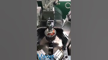 High Precision Two Stations Automatic Motor Stator Coil Winding Machine Vacuz Supply