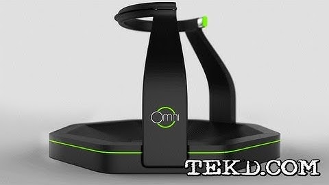The Virtuix Omni is the Next Virtual Reality Step