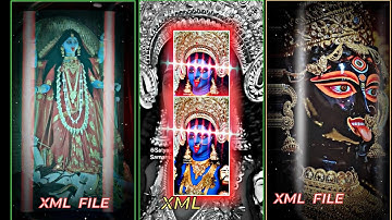 #2024 Kali Puja Status Video Editing Alight Motion Xml File #xml #trending