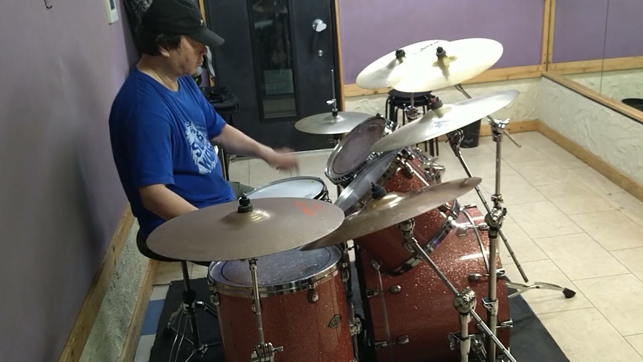 ルパン・カリオストロの城から！初心者ドラムカバー／「サンバ・テンペラ―ト　ライブのロングバージョン」☆60歳を超えて、2023年11月からドラムを始めた初心者オヤジの、一発練習動画🎵」