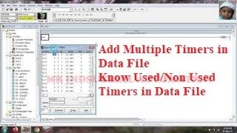How to Add Multiple Timers In Data File| Know Used/Non Used Timers in PLC Program.Basic PLC Tutorial