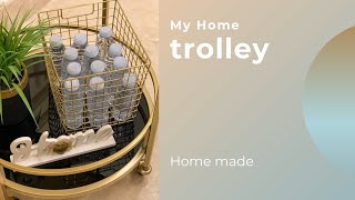 عربة الضيافة تنسيق و أناقة بطريقة سهلة | trolley