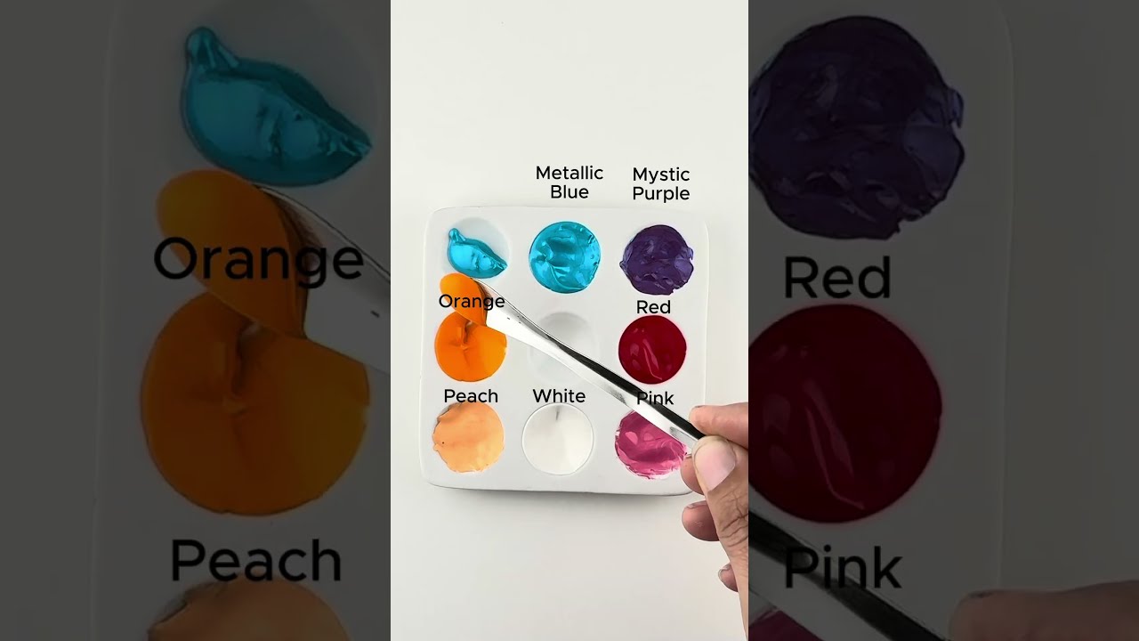 Watch These Colors Change Right Before Your Eyes Shorts Satisfying