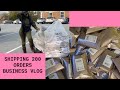 How I Package &amp; ship 200+ Orders | Entrepreneurship Vlog