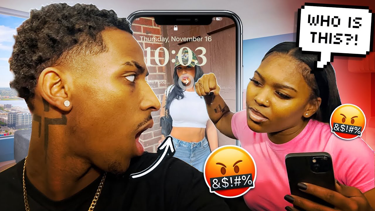 CHANGING MY LOCKSCREEN INFRONT OF MY BESTIE *she cried*