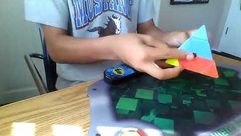 2.49 Qiyi MS Pyraminx ao5! + written review