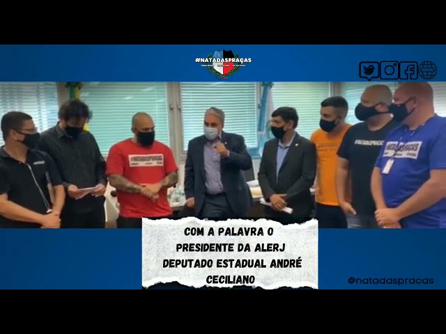 No dia 08/06/21, o grupo #NATADASPRAÇAS chegou até o Presidente da Casa, Deputado André Ceciliano