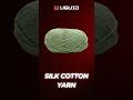 Silk cotton #yarn for #diy community #knitting #crochet #crocheting