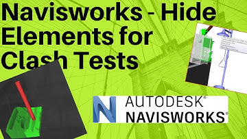 Navisworks | Hide Elements for Clash Tests | BIM Coordination
