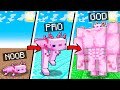 DA AXOLOTL NOOB A PRO A GOD su MINECRAFT!
