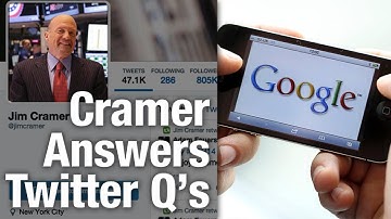 Jim Cramer Answers Twitters Questions From the Floor of the New York Stock Exchange