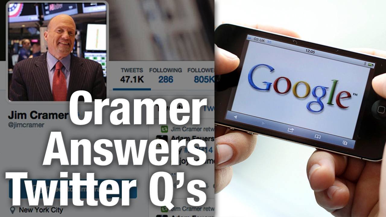 Jim Cramer Answers Twitters Questions From the Floor of the New York Stock Exchange