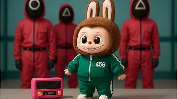 Labubu Squid Game Song Animated Music Video