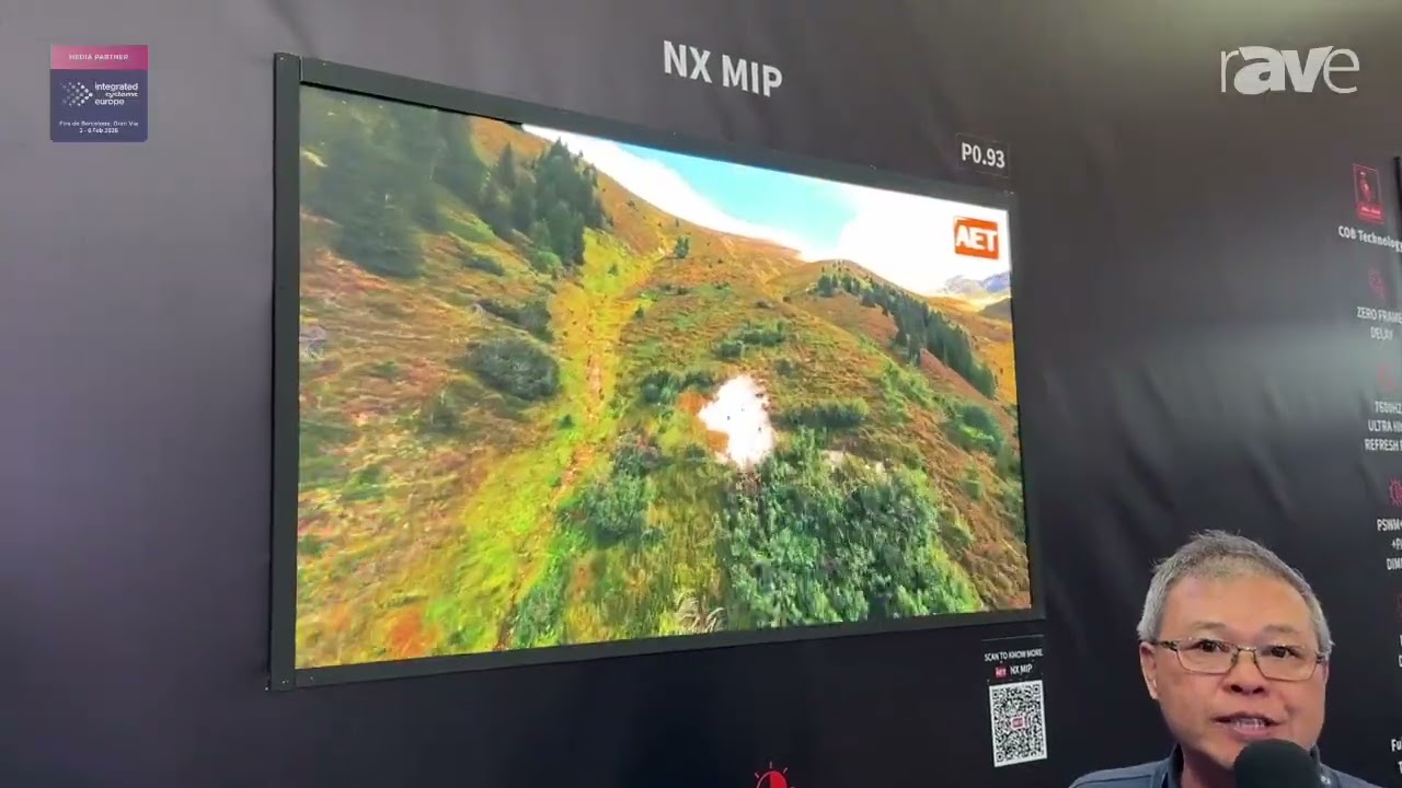 ISE 2026: AET Displays Presents NX Series P0.93 MIP LED Display