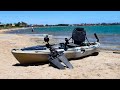 3.2M Fin Pedal Kayak, sit on top single Kajak,Fishing Kayak #pedalkayak