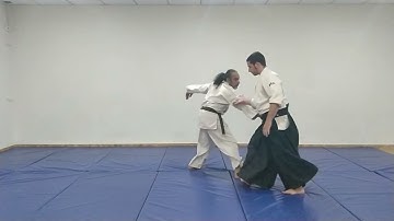 Aikido Basic Techniques: Yokomen Uchi - Irimi Nage