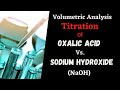 Titration of Oxalic Acid with Sodium Hydroxide (NaOH) Solution || class-11th chemistry practical