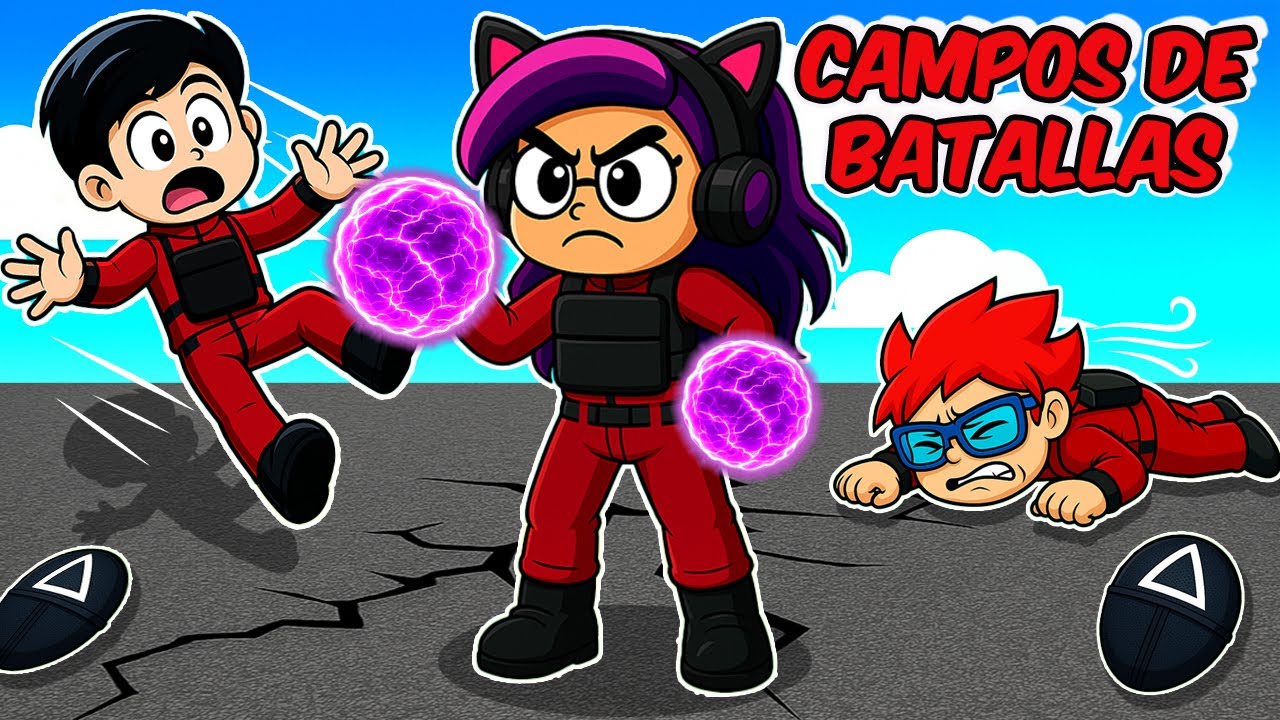 Nos CONVERTIMOS en los SOLDADOS DEL JUEGO DEL CALAMAR en LOS CAMPOS DE BATALLA | Kori Roblox