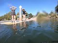 Found girl's prescription glasses that she dropped into the lake. Watch the end for her reaction!