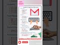 #gmail #email #shortvideo #viral #youtubeshorts #shortcut #tips #tricks #shortreels #reels #excel